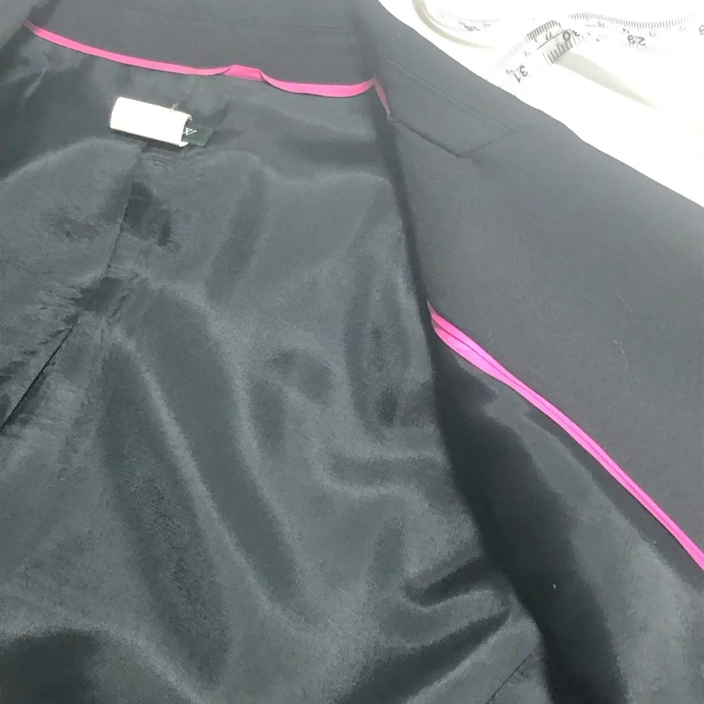 J. Crew Black ‎ 96% wool 4% Spandex Women’s Jacket Sz 12